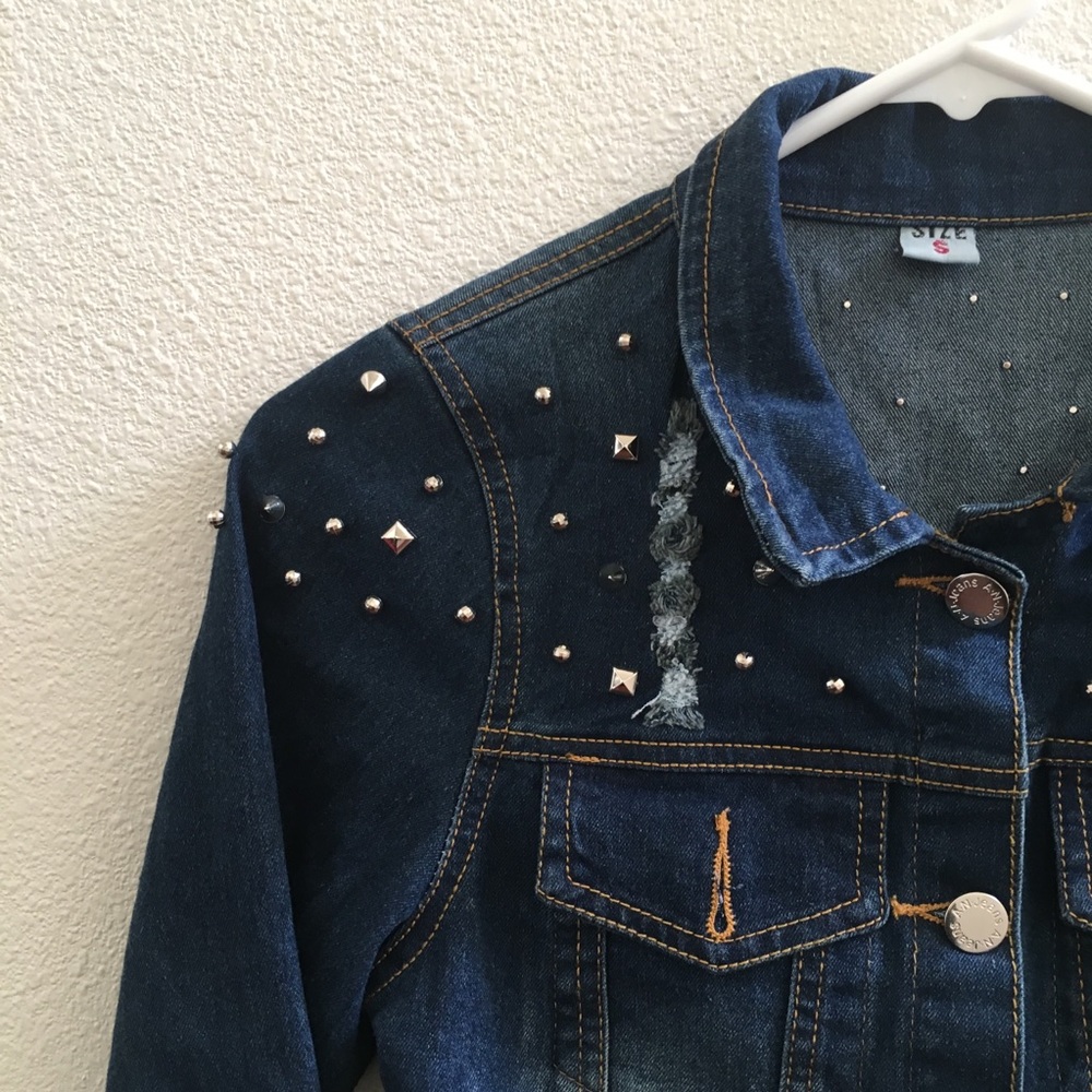 Stud Denim Jacket